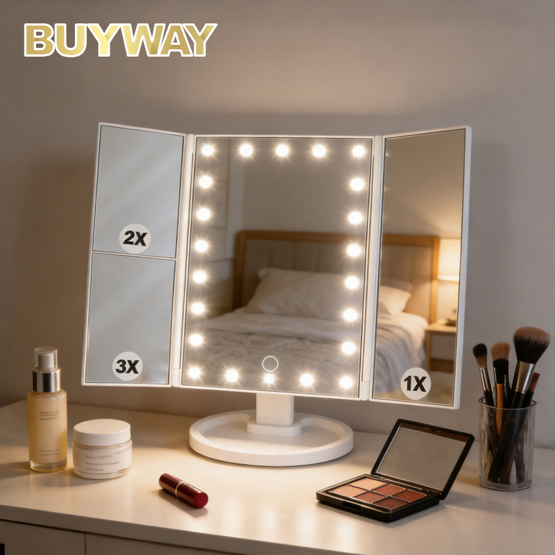 Foldable Custom Rechargeable Tabletop LED Folding