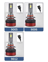 Bombilla LED Universal M8-Pro 12000 LM H4 para Coche, Lámpara de Coche de 60W, Cobre 6000K H4 880 9005 H11, Sistemas de Iluminación Automotriz