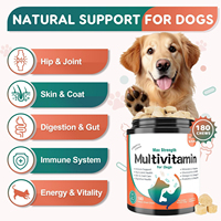 Multivitamin OEM Soft Chews untuk Anjing - Protein Tinggi, Pencernaan Sensitif, Kesehatan Sendi (Glukosamin/MSM), Dukungan Imunitas, Kulit & Bulu