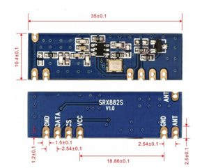 STX882 + SRX882S + 433MHz bahar anten sormak kablosuz alıcı-verici kombinasyonu - Product Image 4