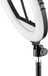 Aro de Luz LED de 6, 10 y 12 Pulgadas con Soporte para Teléfono, Luz de Maquillaje, Luz para Transmisión en Vivo, Lámpara de Escritorio con Clip Ajustable, Aro de Luz LED para Selfies con Intensidad Regulable - Product Image 5