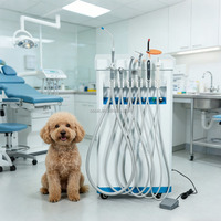 Système dentaire portable vétérinaire OSCAT avec aspiration, unité de traitement dentaire mobile pour animaux, instrument vétérinaire pour clinique vétérinaire