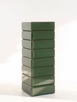 Table d'appoint multifonctionnelle en bois massif de style moderne et luxueux, table basse pour petit appartement