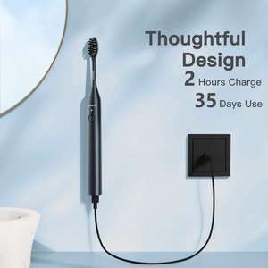 Nuovo modello Sonic spazzolino elettrico impermeabile morbido setole portatile da viaggio spazzolino da denti per adulti - Product Image 5