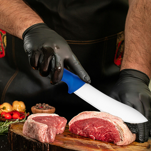 Juego de cuchillos de carnicero súper afilados, cuchillo de matanza con mango de PP, juego de equipo de carnicería de 5 piezas con bolsa de cuchillos - Product Image 4