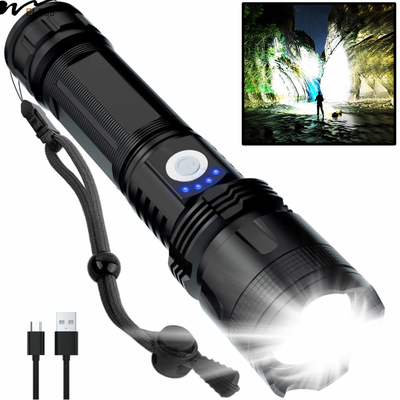 apac rechargeable flashlight AAA/10440 Max - Rear Click the rechargeable XP86R shines up to 15 NAPA Auto Parts - NP