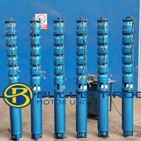 Pompe submersible multistade haute pression pour puits profond, certifiée CE, 10-550 CV, débit de 9m³/h à 2500m³/h