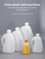 Bidon en plastique HDPE de qualité alimentaire avec bouchon à vis, baril vide, conteneur d'huile, bouteille d'emballage pour liquides – Offre Spéciale