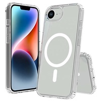 Coques Magnétiques pour Téléphones Portables Épaisseur 1,5 mm Anti-rayures Transparentes comme du Cristal pour iPhone 18 17 Pro Max 17e 16e 16 Plus
