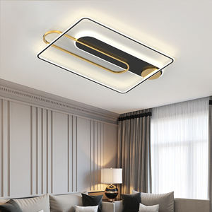 Offre Spéciale trois couleurs de lumière plafonnier salon chambre rectangulaire rond intelligent ultra mince plafonnier - Product Image 5