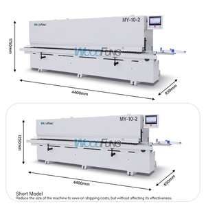 La Máquina de Enchapado de Cantos Totalmente Automática Woodfung MY10-2 Cuenta con Funciones de Biselado a 45 Grados y Encolado en Línea Recta. - Product Image 4