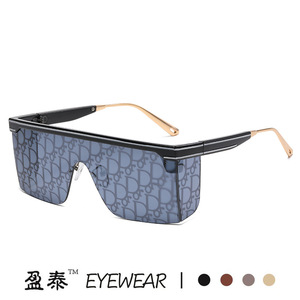 Gafas de Sol Cuadradas Grandes Marca D, Protección UV400, Gafas Protectoras de Moda para Mujer, Montura de PC, Lentes de Resina - Product Image 2