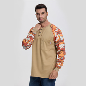 Thợ điện hàn áo sơ mi với FR vải và căng độ ẩm Wicking Áo sơ mi - Product Image 2