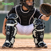 Protège-tibias de baseball et softball YumuQ pour jeunes et adultes, résistants aux impacts, protection personnalisée, fournisseur