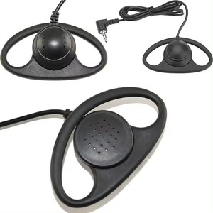 3.5mm Un Côté <span class=keywords><strong>Filaire</strong></span> Simple Côté Crochet D'oreille D-forme Casque Casque Forme Style Oreillette Tour Guide Système Écouteur - Product Image 5