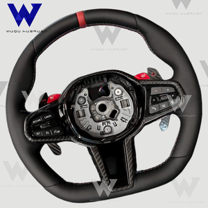 Volante Sportivo M6 Personalizzato in Fibra di Carbonio per <span class=keywords><strong>BMW</strong></span> Serie G G30 G31 G32 <span class=keywords><strong>X3</strong></span> <span class=keywords><strong>G01</strong></span> X4 G02 M2 G87 M3 G80 M4 G82 G20 LCI M5 F90 - Product Image 3