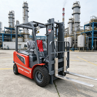 Chariot élévateur électrique antidéflagrant certifié ATEX de 3 tonnes pour entrepôt de revêtements chimiques, chariot élévateur à batterie sécurisé 3T DIYA