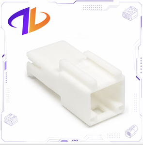 ขั้วต่อสายไฟรถยนต์แบบกันน้ำ 8 ขา ตัวผู้/ตัวเมีย พร้อมปลอกหุ้ม PA66 ทองแดง 12V 3A สำหรับสายไฟรถยนต์ - Product Image 1