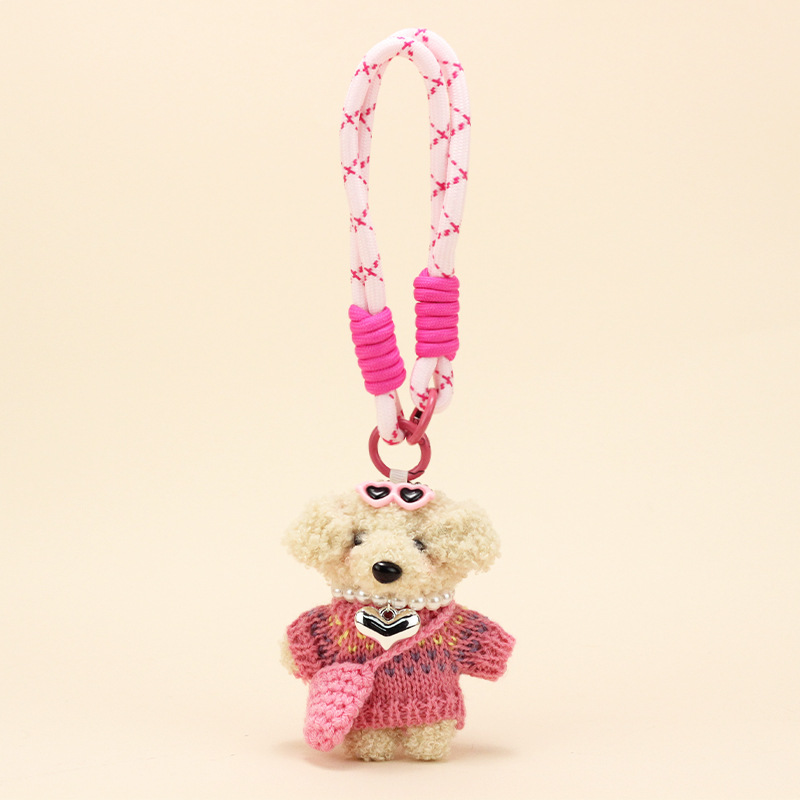 Pull oiseau fou rose ours