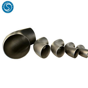 Raccords de tuyauterie soudés en acier allié au nickel Inconel 617, coude 90/45 - Product Image 5