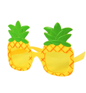 Hawaii Photo Prop Gafas <span class=keywords><strong>Flamingo</strong></span> Piña Gafas divertidas Verano Playa Fiesta de cumpleaños Suministros para fiestas tropicales Gafas de sol - Product Image 2