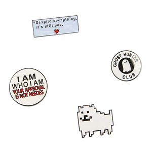 Broches de esmalte de ganso lindo y divertido, broche de metal con diseño de animal de dibujos animados, insignia creativa para solapa, regalo para niños y amigos - Product Image 2