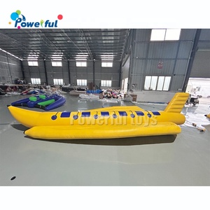 Buena calidad 6 pasajeros <span class=keywords><strong>agua</strong></span> dragón barco inflable remolcable Banana Boat - Product Image 3