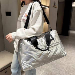 Grande capacité courte distance loisirs Puffer sac de sport sec humide séparé Yoga Fitness Puffer sacs de voyage pour femmes <span class=keywords><strong>femme</strong></span> - Product Image 6