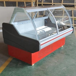 Tủ lạnh thương mại siêu thị tủ đông trưng bày thịt tươi mát hiển thị - Product Image 4