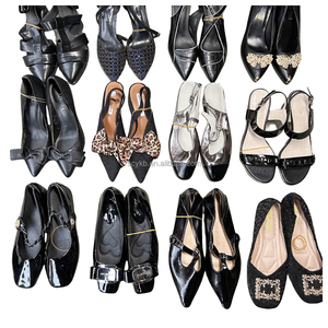 Nouvelles Chaussures <span class=keywords><strong>de</strong></span> Mariée S15 d'Été Noires à Talons Hauts Fins, Élégantes et <span class=keywords><strong>de</strong></span> Luxe, <span class=keywords><strong>de</strong></span> Haute Qualité, pour <span class=keywords><strong>Femme</strong></span>, Motif Floral, Vente en Gros - Product Image 4