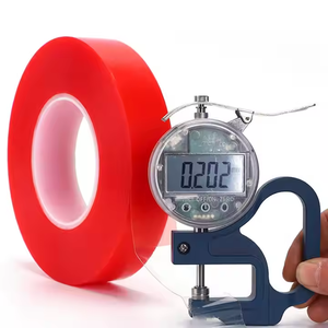 Nhiệt độ cao 4965 Màu Đỏ mopp phim trong suốt dính hai mặt mối nối vật nuôi băng cuộn cho điện thoại tự động màn hình cảm ứng nhựa - Product Image 3