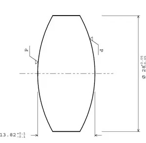 China Manufacture Optical Glass Lens Optical Laser Lens