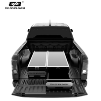 Système de tiroirs universel pour pick-up modifié, table de chargement trois-en-un, accessoires tout-terrain, conception personnalisée, fabricant