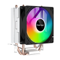Radiateur de refroidissement de processeur pour ordinateur de jeu Intel de haute qualité, ventilateur de refroidissement de boîtier de processeur RGB