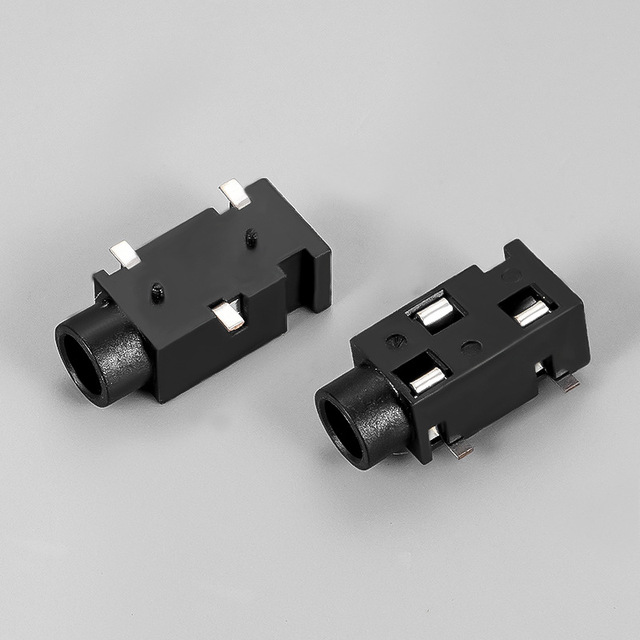 PJ-320B SMD Through-Hole 3.5mm Audio Jack & Headphone Socket