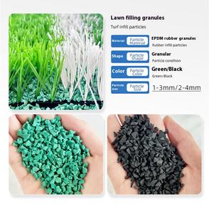 Gazon artificiel ignifuge et écologique de 30 mm, imperméable, pour sols sportifs, <span class=keywords><strong>tapis</strong></span> de sol facile à installer pour salle de sport - Product Image 6