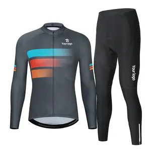 MTB nuevo estilo de alta calidad de manga larga ligera ropa de ciclismo ropa de bicicleta China Jersey de ciclismo personalizado