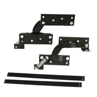 Mécanisme de meuble en métal noir WINSTAR, accessoire de canapé réglable caché pour la table