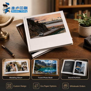 <span class=keywords><strong>Livre</strong></span> <span class=keywords><strong>photo</strong></span> personnalisé à couverture rigide pour emballages de luxe, produits en carton, cadeaux d'entreprise, offset numérique, couverture rigide variée - Product Image 3