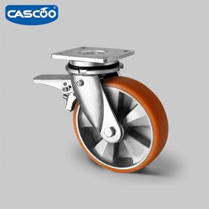 CASCOO Heavy Duty 8 "Aluminium Felge Utility Trailer Caster Wheel Jack Polyurethan Material von <span class=keywords><strong>Harbor</strong></span> <span class=keywords><strong>Freight</strong></span> - Product Image 3