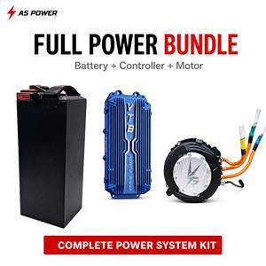 Kit de batterie, contrôleur et moteur personnalisé pour E-Moto, système d'alimentation OEM, pack lithium haute décharge, tension, capacité et taille personnalisables pour moto tout-terrain - Product Image 1