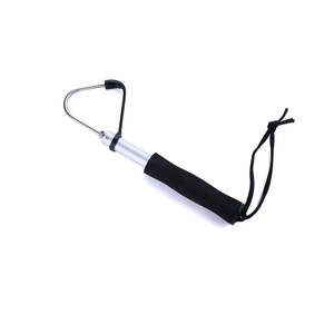 Hameçon de pêche <span class=keywords><strong>télescopique</strong></span> en acier inoxydable, équipement en alliage d'aluminium, pêche en mer - Product Image 2