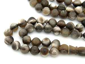 Cuentas de cuerno de búfalo hechas a mano, Tasbih, artesanía natural, cuentas de oración espirituales para meditación, reflexión y uso devocional. - Product Image 5