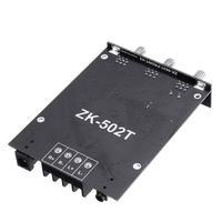 ZK-502T TPA3116D2 Subwoofer de amplificador de Audio de 2 canales tablero amplificador de Audio amplificador estéreo 2*50W bajo AMP