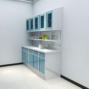 خزانة أدوية فولاذية متعددة الوظائف بتصميم عصري كبير ومتين للاستخدام في المستشفيات والمدارس والفنادق - Product Image 3