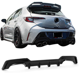 Kit carrosserie pour Toyota <span class=keywords><strong>Corolla</strong></span> <span class=keywords><strong>Hatchback</strong></span> E210 2019-2022 Lèvre arrière <span class=keywords><strong>2021</strong></span> <span class=keywords><strong>Corolla</strong></span> Pare-chocs arrière Splitter Matière plastique - Product Image 6