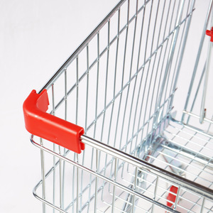 सुपरमार्केट मॉल हैंडहेल्ड पुश कार्ट परिवार सुविधा के लिए बच्चों की छोटी शॉपिंग ट्रॉली फैक्ट्री - Product Image 2