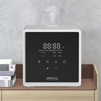 Humidificateur et déshumidificateur électrique 2 en 1 avec désinfection à la vapeur chaude, capacité de 3 L, garantie 1 an
