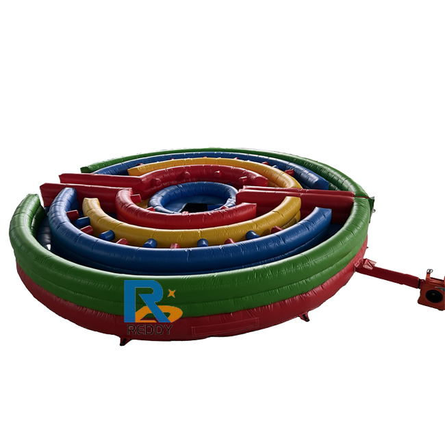 Interactive Challenge Battle Field Game Inflatable