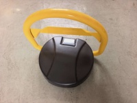 Vente en gros mondiale de panneaux de signalisation d'interdiction de stationnement en acier OYS, avec capteur solaire à commande à distance et verrouillage automatique, capacité de charge de 2500 kg